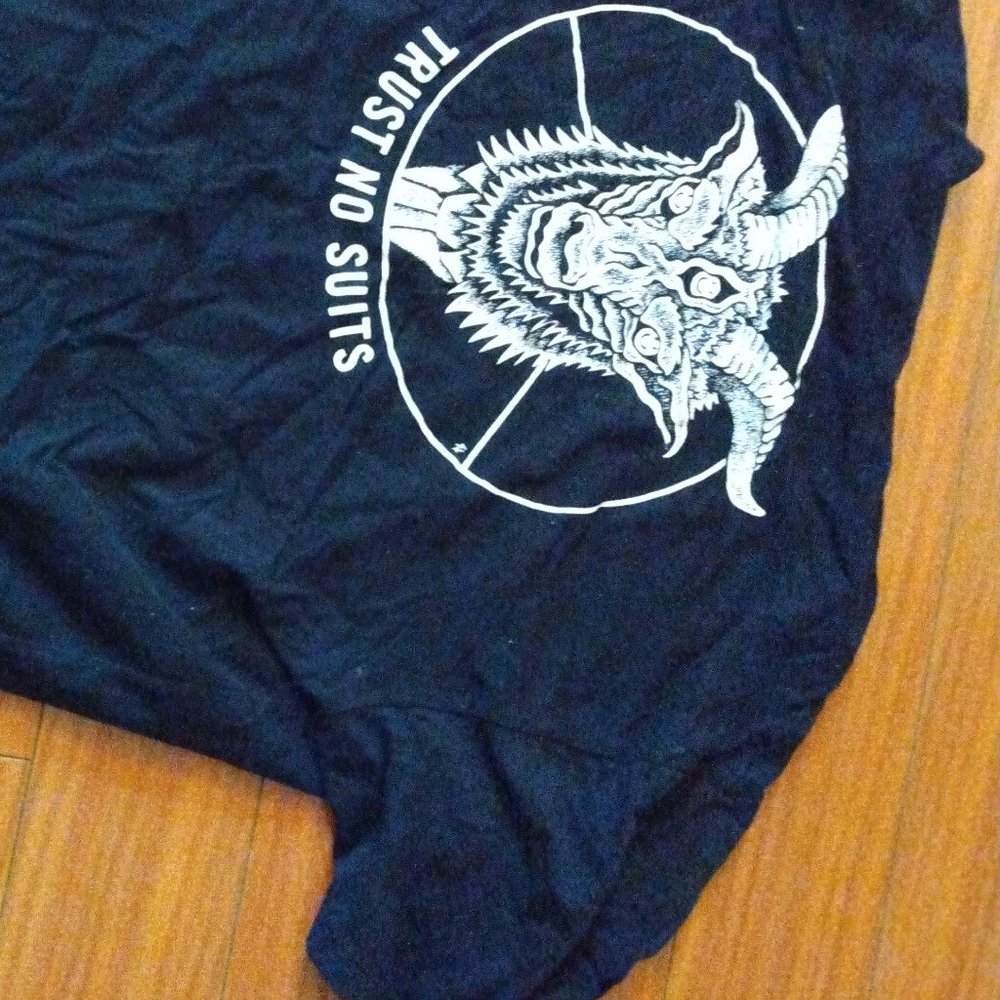 Sketchy tank goat shirt